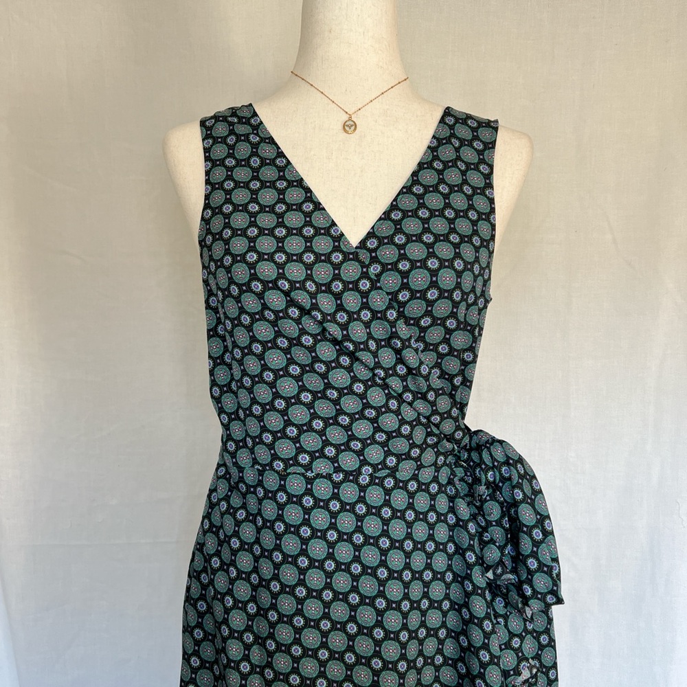 Tory Burch Adjustable midi wrap dress